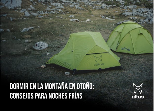 Dormir en la montaña en otoño: consejos para noches frías